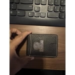 Portafoglio Da Uomo Harley-Davidson Trifold Con Catena E Logo Bar Shield Ricamato Mwm107