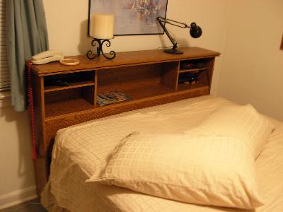 Sauder Orchard Hills Bookcase Headboard Carolina Oak