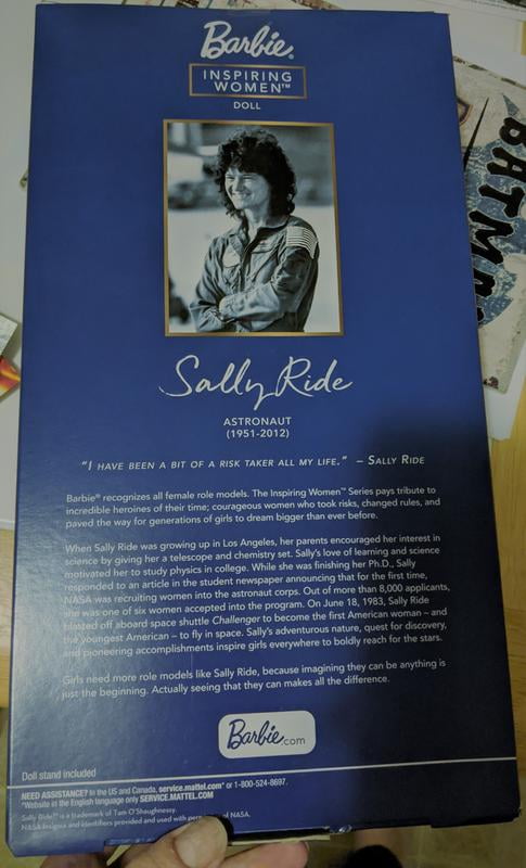 sally ride barbie
