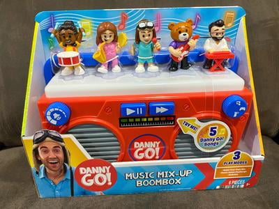 DANNY GO! Music Mix-Up Boombox, Licensed Kids Toy with Lights