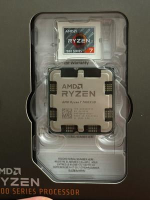AMD Ryzen 7 7800X3D - 4.2 GHz - 8-core - 16 threads - 96 MB cache
