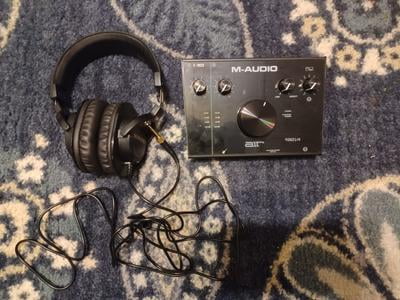 配信機器・PA機器・レコーディング機器 M-AUDIO AIR 192/14 VOCAL STUDIO PRO M-Audio AIR 192|4 Vocal Studio Pro Kit with USB Interface