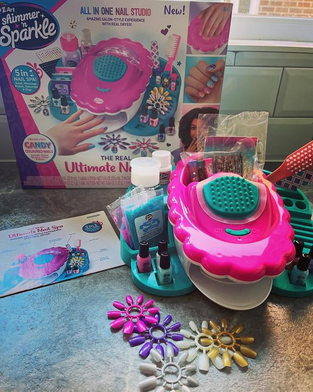 Shimmer 'N Sparkle: The Real Ultimate Nail Spa - 5-In-1 Nail