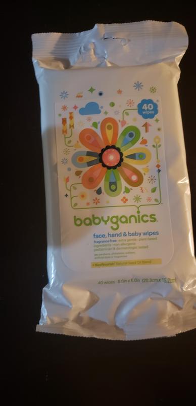 babyganics flushable baby wipes