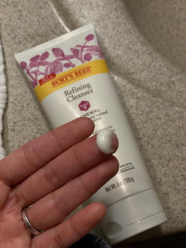 burt's bees refining cleanser