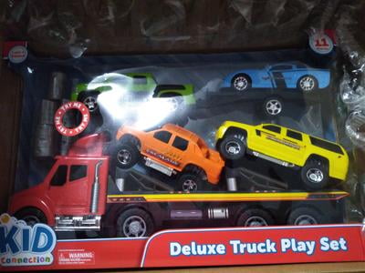 kid connection deluxe truck playset