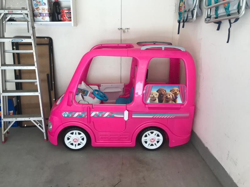 barbie camper food truck