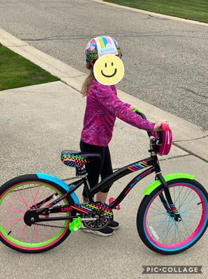 walmart little miss matched bike