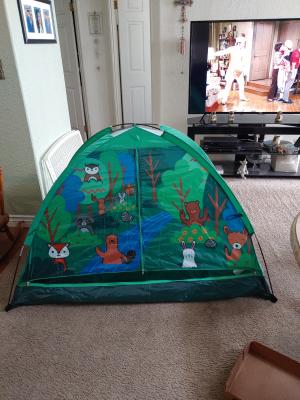 Ozark Trail Kids Indoor Tent for Camping Play, Critter