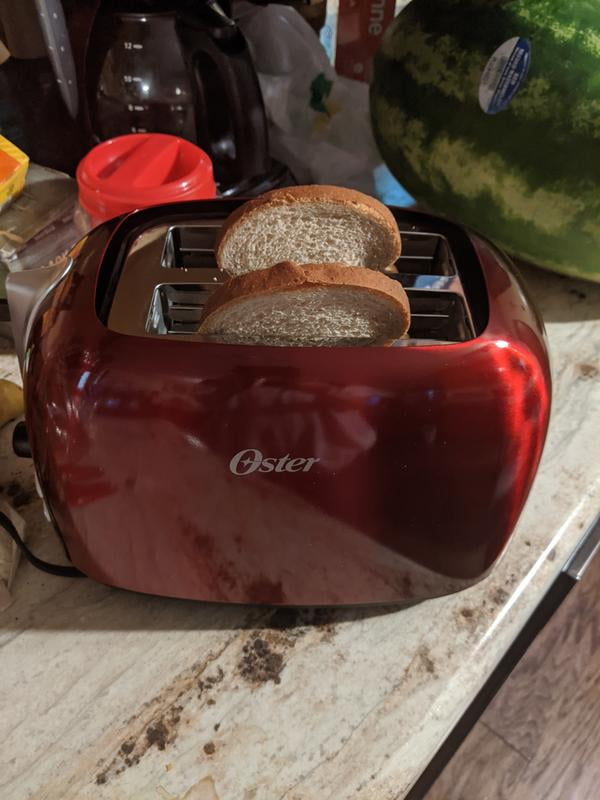 Oster 2-Slice Toaster, Candy Apple Red – The Market Depot