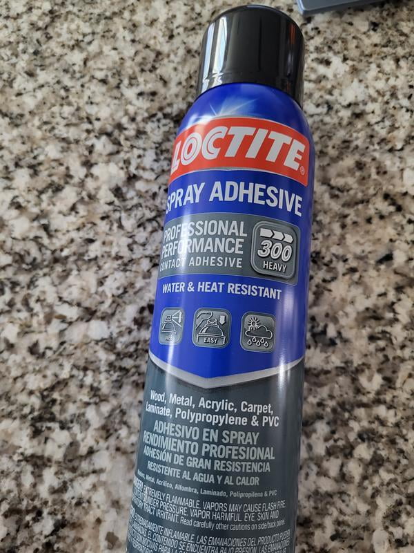 (2 pack) Loctite Professional Performance Spray Adhesive, Pack of 1, Clear  13.5 oz Can