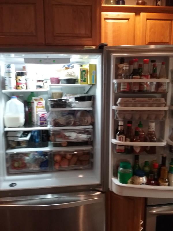 Whirlpool Wrb322dmbm 21 9 Cu Ft Stainless Steel Bottom Freezer Refrigerator Energy Star Walmart Com Walmart Com
