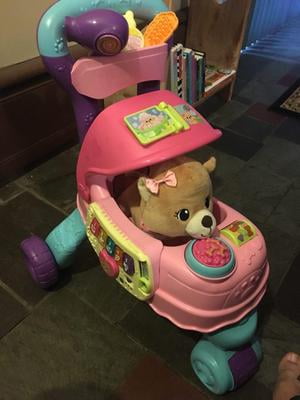 vtech cutie paws puppy stroller