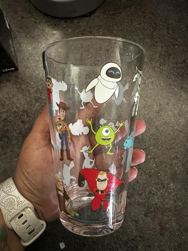 Zak Designs Disney 16oz Glass Cup Set (2pk) - Walmart.com