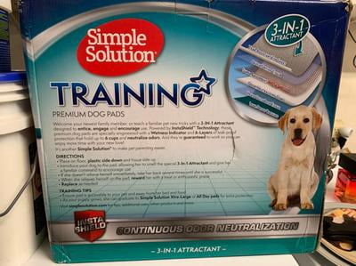 simple solutions puppy pads