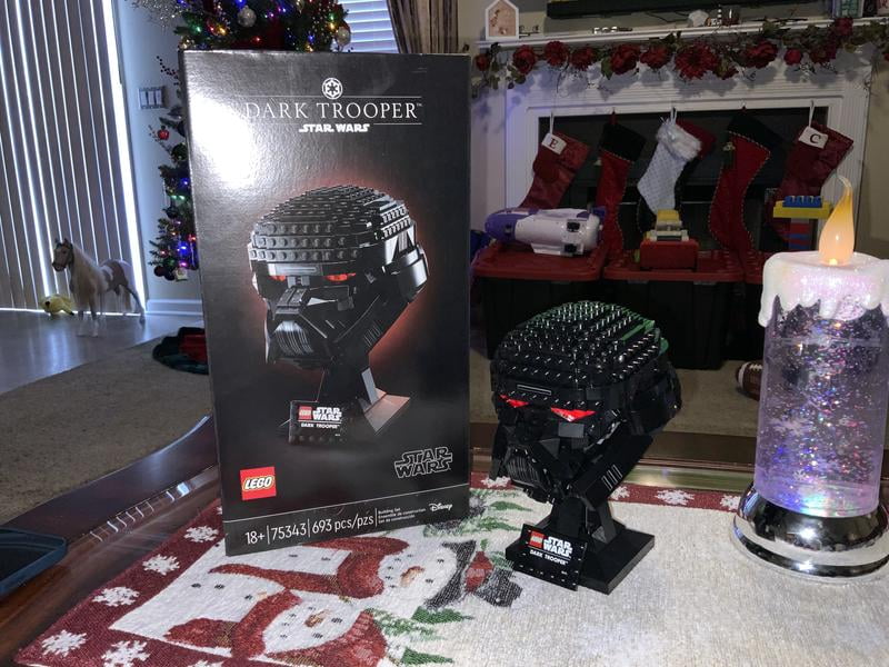Lego Star Wars 75343 Dark Trooper Helmet - Buildable Collectors