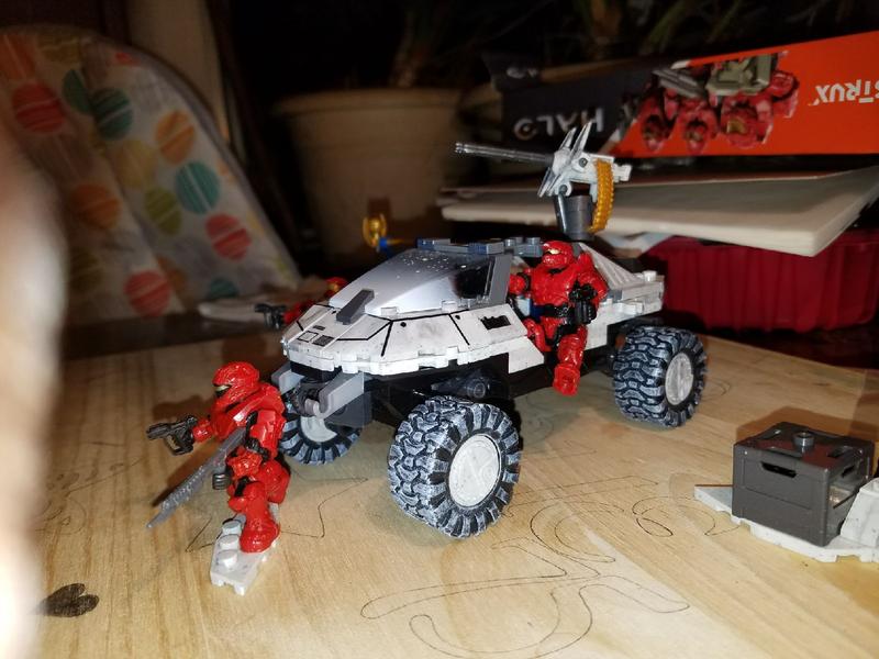 mega construx halo ctf arctic warthog
