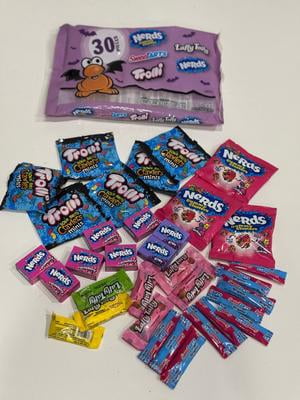 Nerds Core Winners Halloween Trick-or-Treat Variety Bag, NERDS
