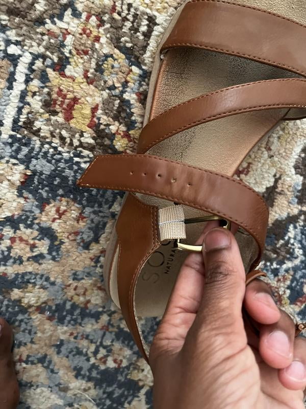 Customer reviews for SOUL Naturalizer Womens Jayvee Strappy Flat