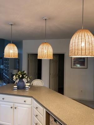 Rattan Pendant Light by Drew Barrymore Flower Home Walmart