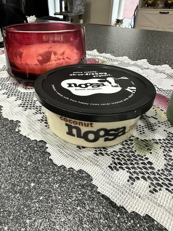 noosa Coconut Yogurt 8 oz Tub Velvety Smooth Whole Milk with