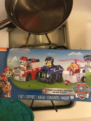 PAW Patrol Rescue Racers Vehicle and FIgure 3 Pack For Ages