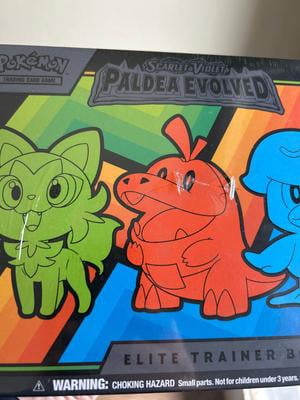 Pokemon, Scarlet and Violet Paldea Evolved Elite Trainer Box