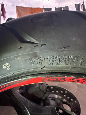 Customer reviews for 190/55-17 MMT® S1-XX Rear Motorcycle Tire 75W