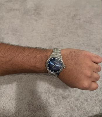Seiko Men's Presage Automatic Stainless Steel Watch with 23 Jewels
