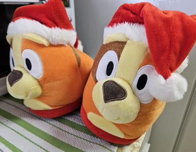 Bluey Adult Holiday Slippers - Walmart.com display picture 1