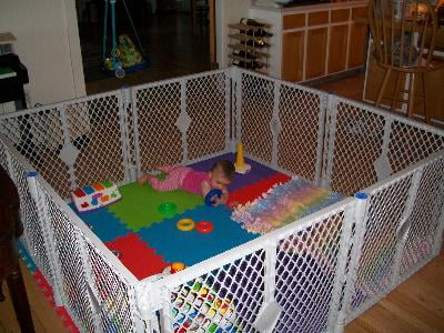 superyard 8 panel play yard