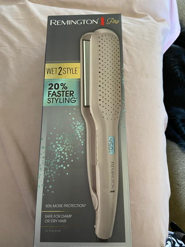 remington pro wet 2 style flat iron