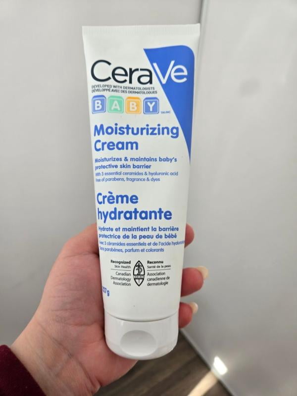 CeraVe Baby Moisturizing Cream, Eczema Relief for Dry Skin