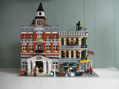 lego town hall cheap