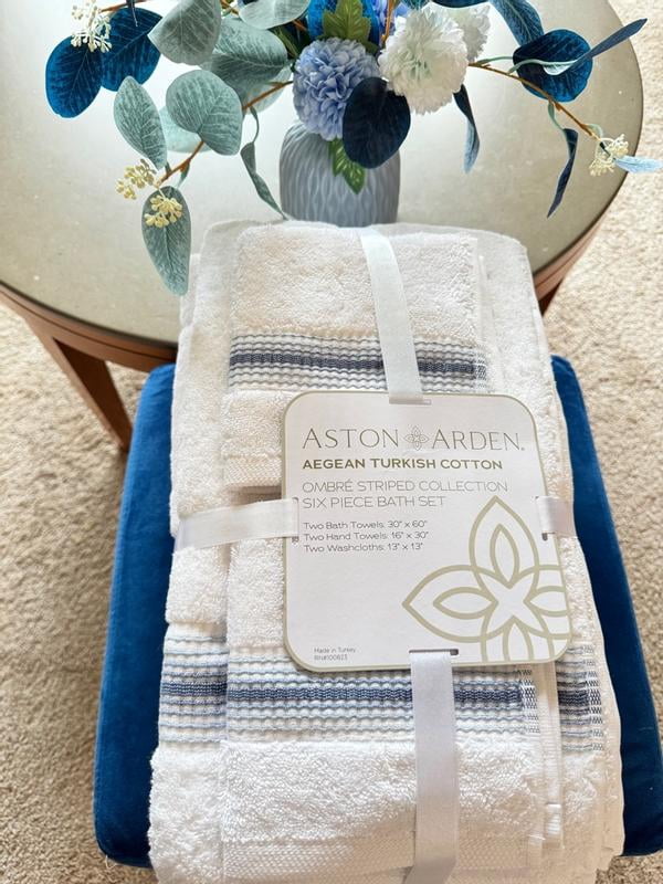 andar ヨガウェア 3点セット ネイビー・ターコイズ・ホワイト Customer reviews for Aston & Arden Turkish Cotton Bath Towel Set