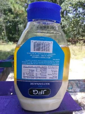 JFG Classic Real Mayonnaise, 18 fl oz Easy Squeeze Bottle