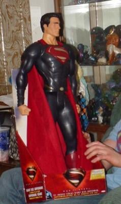 3 foot tall superman action figure
