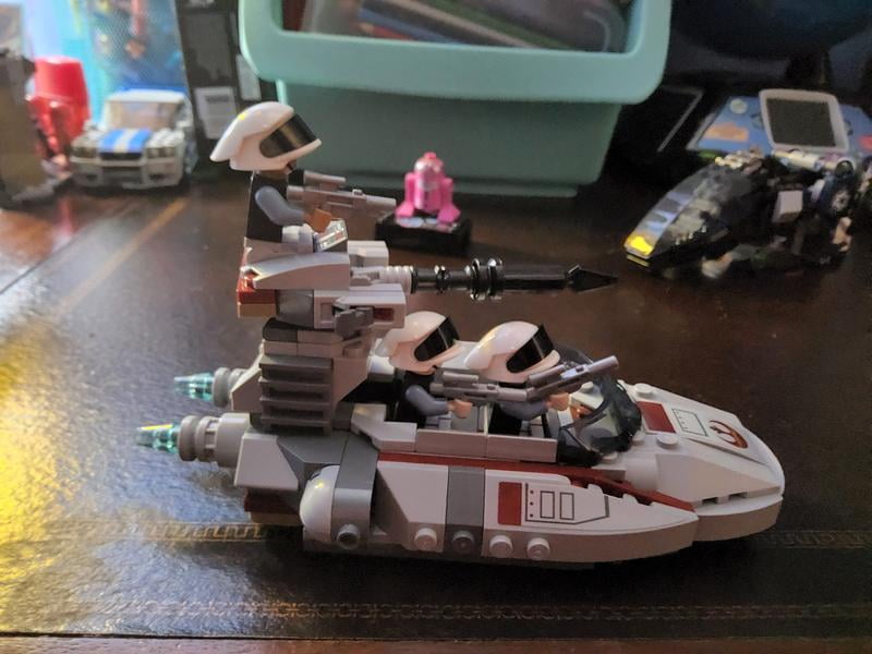 LEGO Star Wars Imperial Dropship & Rebel Scout Speeder, 383pcs, 6