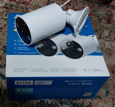 TP-Link Tapo Wireless Indoor/Outdoor 2K Security Camera