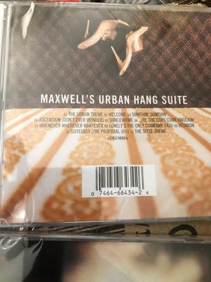 Sony, Music & Performance, Maxwell's Urban Hang Suite CD, Soul R&B