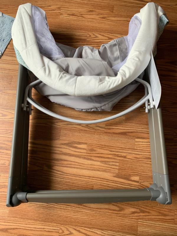 ingenuity wood foldaway rocking bassinet walmart