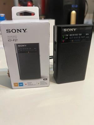 SONY ICF-P27 Portable Radio with Speaker and AM/FM Tuner - Walmart.ca