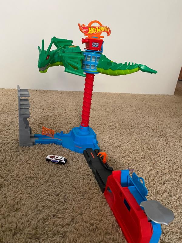 Hot Wheels Air Attack Dragon Play Set (GJL13) for sale online