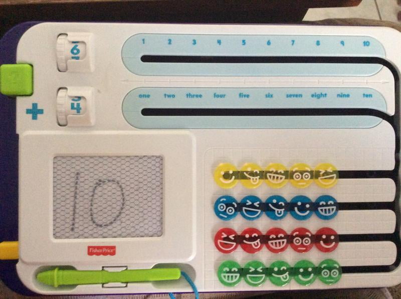 fisher price count and add math center