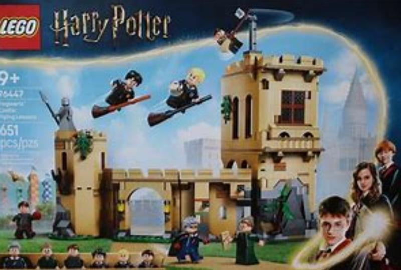 LEGO Harry Potter Hogwarts Castle: Flying Lessons Building Toy