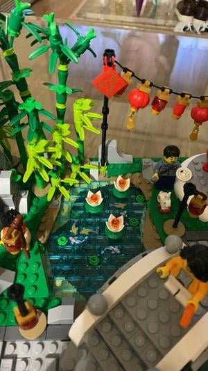 LEGO Spring Lantern Festival 80107 Lunar New Year Toy Set with Light for Kids 1 793 Pieces Walmart