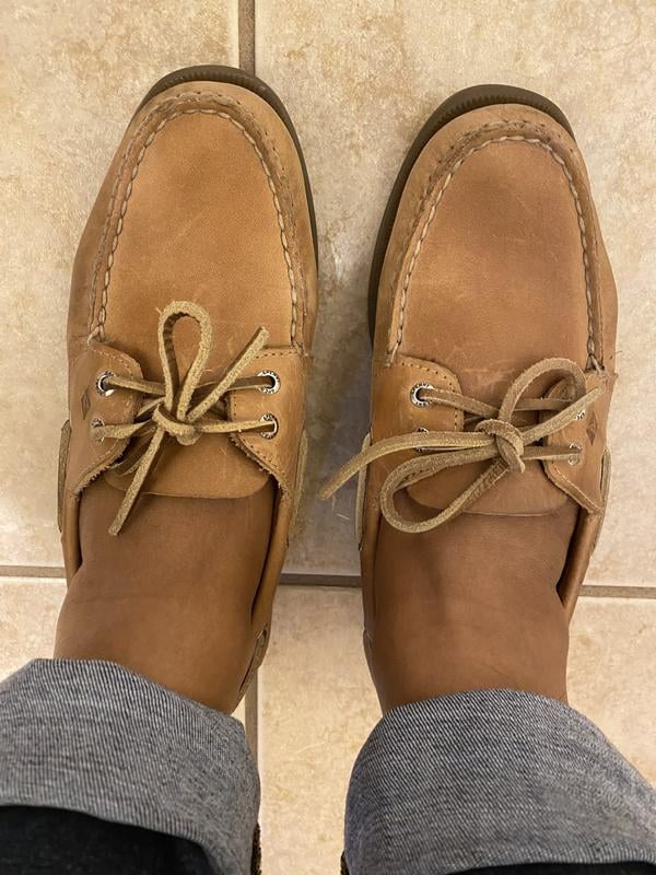 Chaussures Bateau Femme Sperry Top-Sider - Pointure US 6 M (38 EU) - Tissu Marron - Neuf Sans Boîte