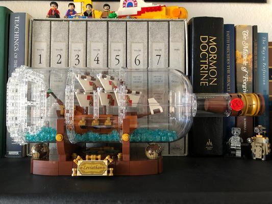 LED Lighting Kit for LEGO Ship in a Bottle 21313 and 92177 – Brick