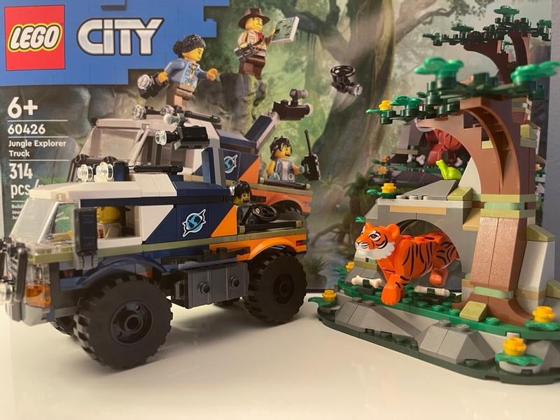 LEGO, City Jungle Explorer Off-Road Truck, 60426, Gift for Ages 6+