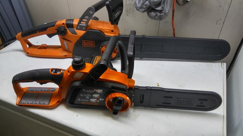 Black + Decker LCS1020B 10" 20V Max Cordless Chainsaw Tool Only New No  Box